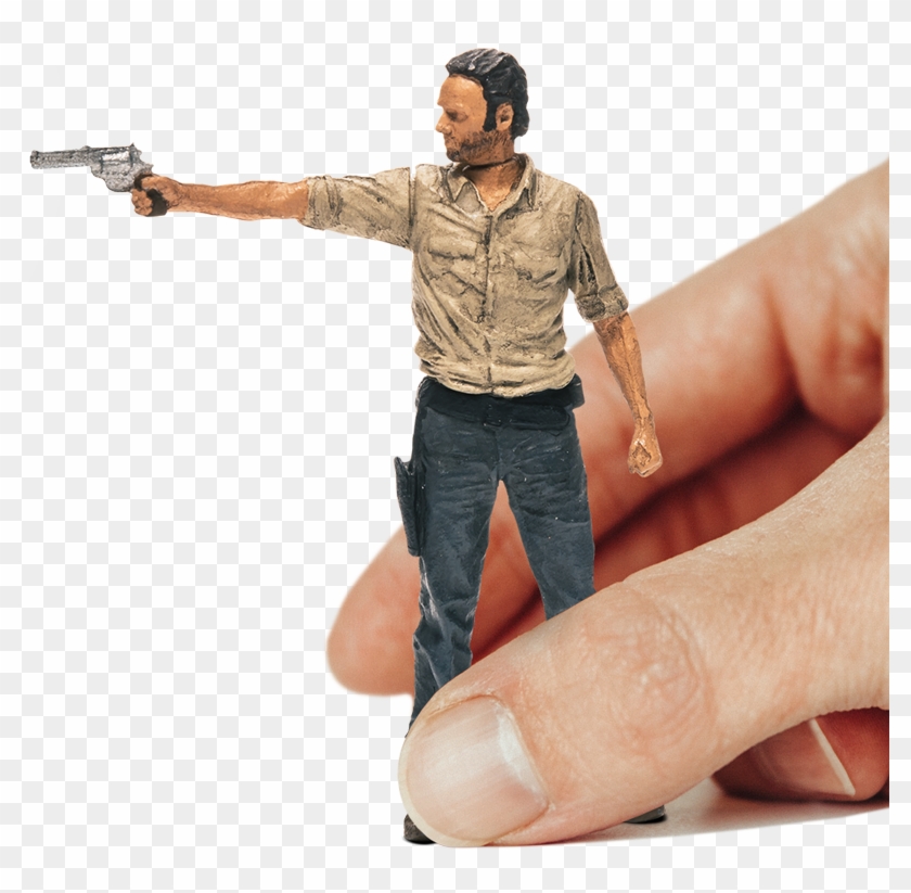 All At An Unpredicted Size - Walking Dead Building Sets Rick Clipart