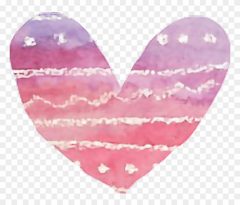 #love #vintage #heart #hearts #acuarelas #summer #retro - Heart Clipart #4106677
