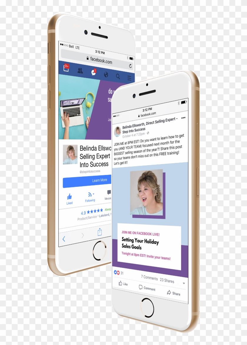 Facebook-business - Iphone Clipart #4107034