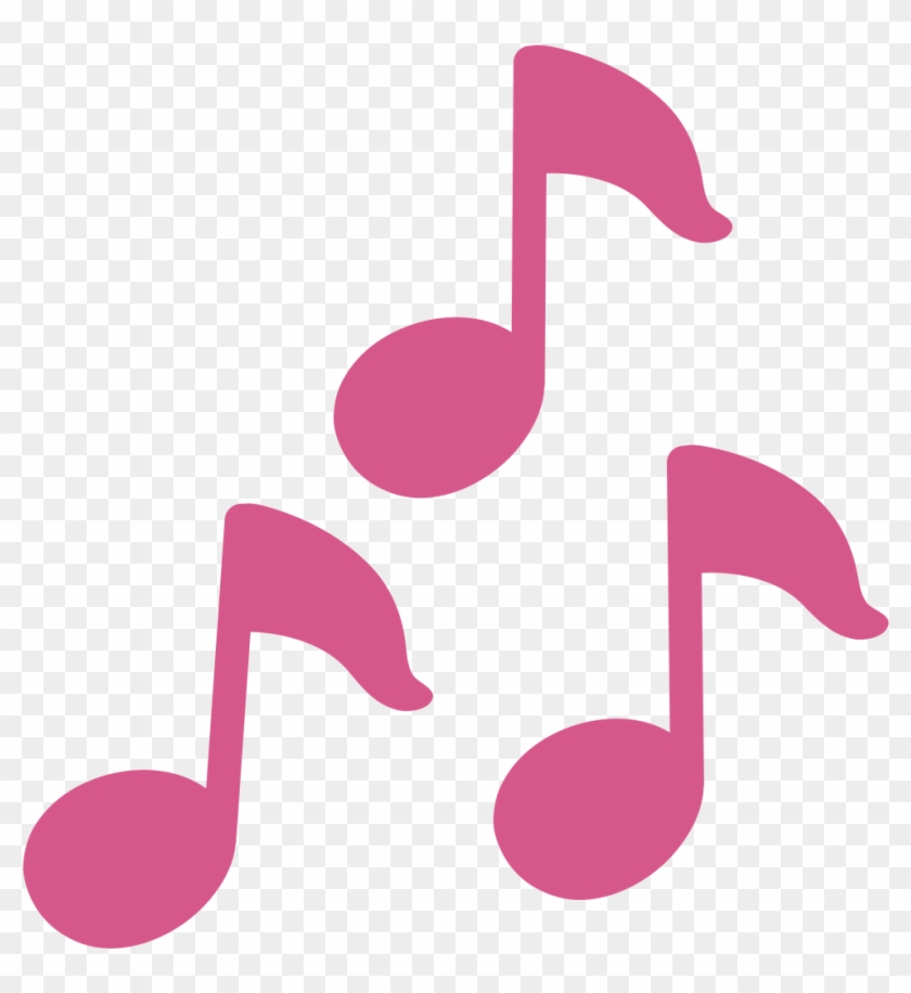 File - Emoji U1f3b6 - Svg - Notas Musicales Emoji Clipart