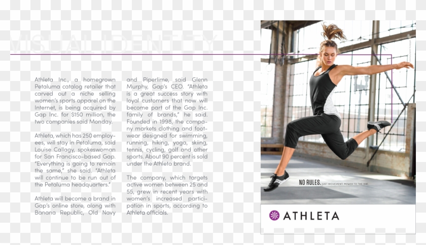 Athleta Branding Analysis - Squat Clipart