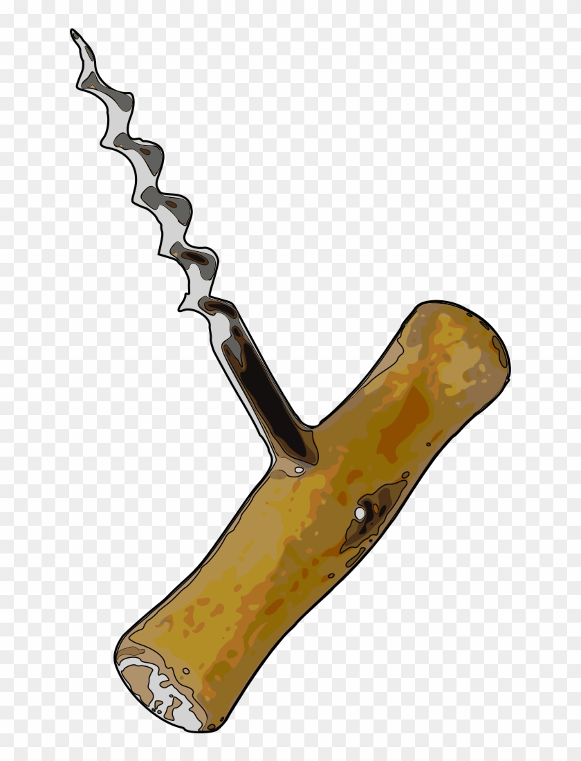 File - Corkscrew Vectorized - Svg Clipart