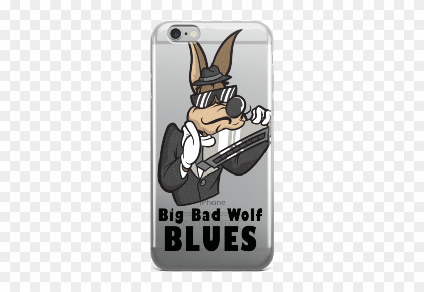 Big Bad Wolf Blues Iphone Case - Iphone Clipart