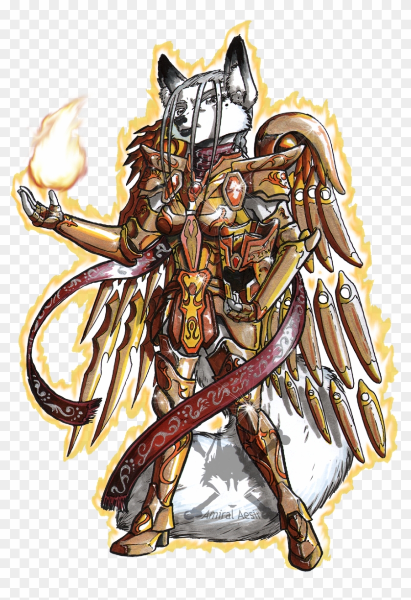 Armure Divine - Illustration Clipart