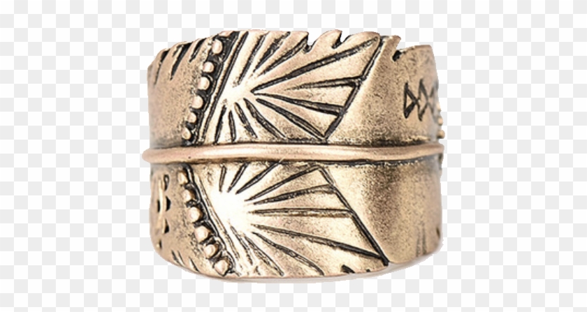 Boho Feather Ring - Ring Clipart