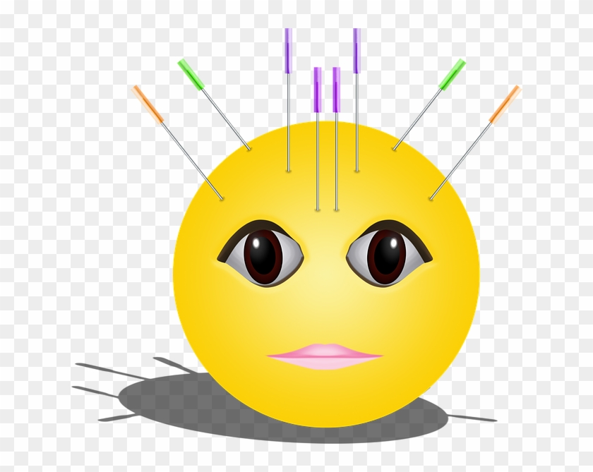 Acupuncture Emoticon Smiley Emoji Download This Free - Acupuncture Emoji Clipart