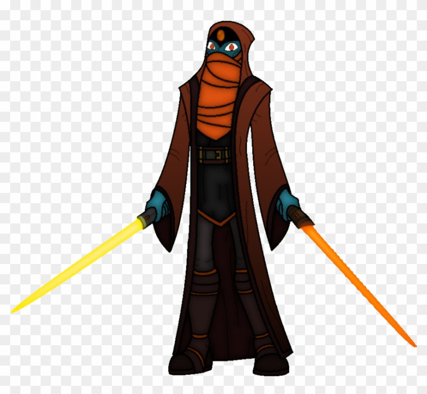 “dou-hong's Character Sandstone As A Jedi Knight - Cartoon Clipart #4108661