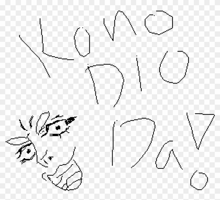 Kono Crappy-drawing Da - Drawing Clipart #4109079