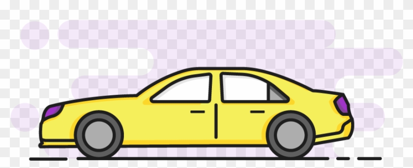 Car Rental Vs - City Car Clipart #4109130