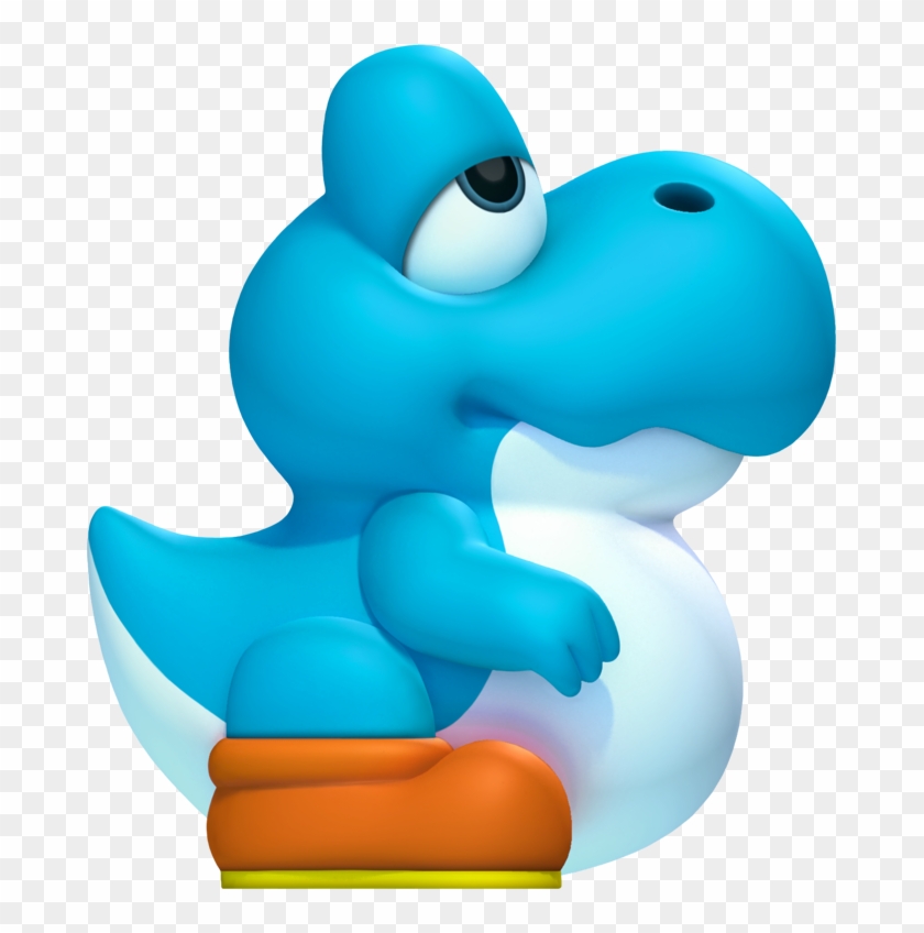 Finally, Yoshi Stopped The Baby Mario Cries - Mario Bros Yoshi Baby Clipart #4109212