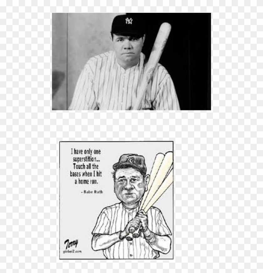 Babe Ruth - - Frasi Sul Baseball Clipart #4109355