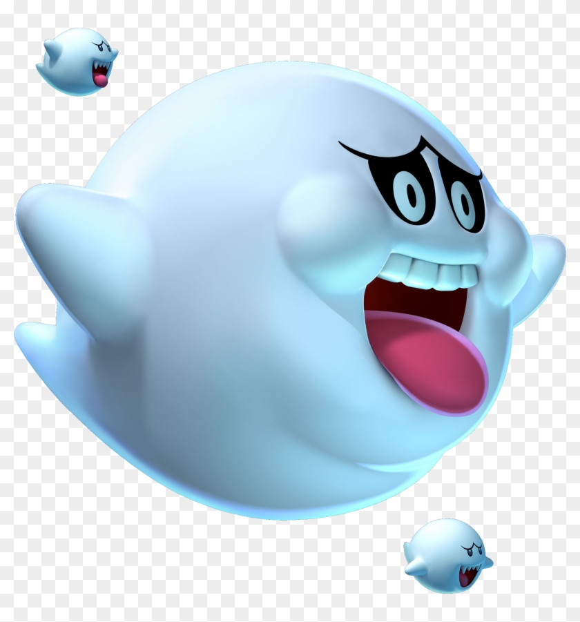 View Samegoogleiqdbsaucenao Nsmb2 Fat Boo , - New Super Mario Bros 2 Big Boo Clipart