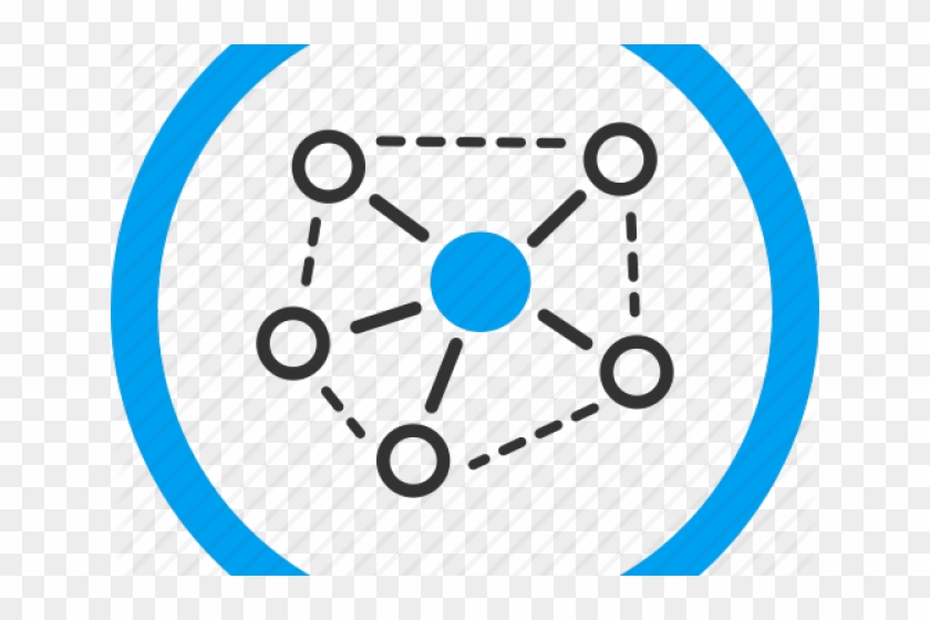 Molecule Icon Circle Clipart #4110360