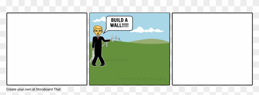 Donald Trump Political Cartoon - Cartoon Clipart