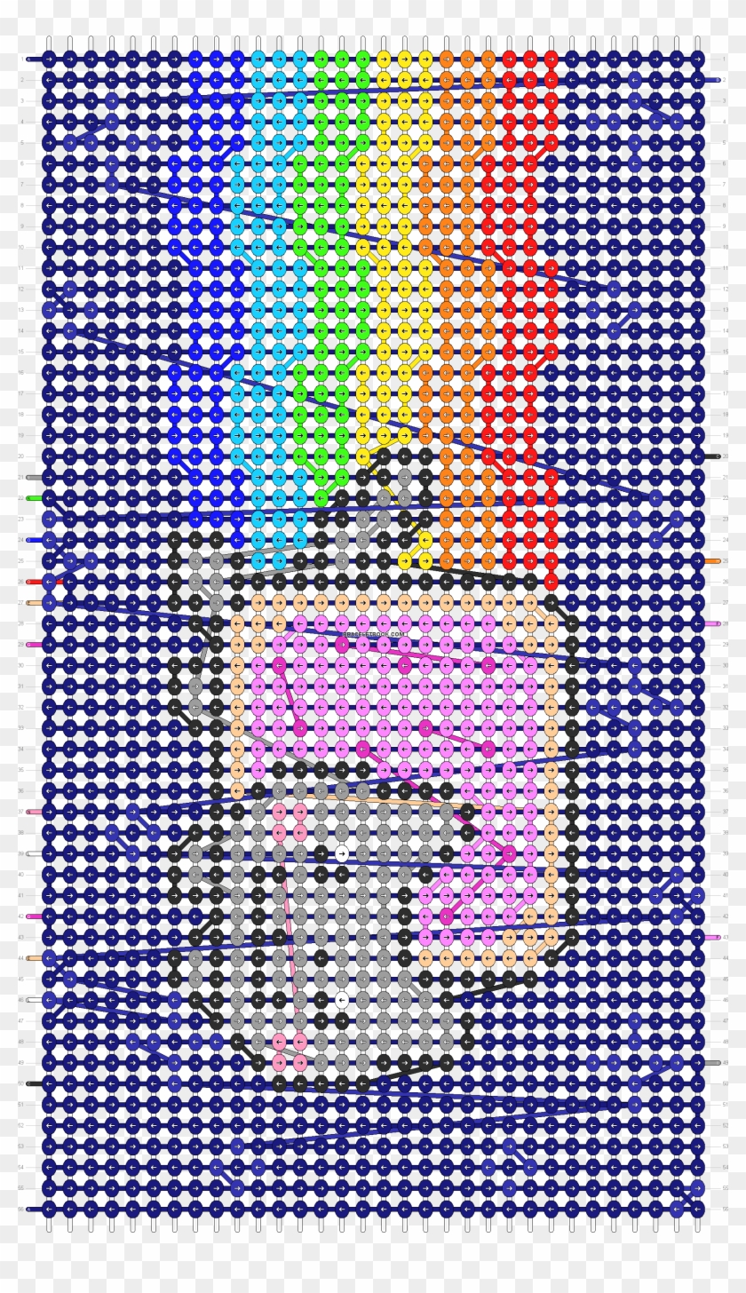 Alpha Pattern - Easy Alpha Friendship Bracelet Patterns Clipart