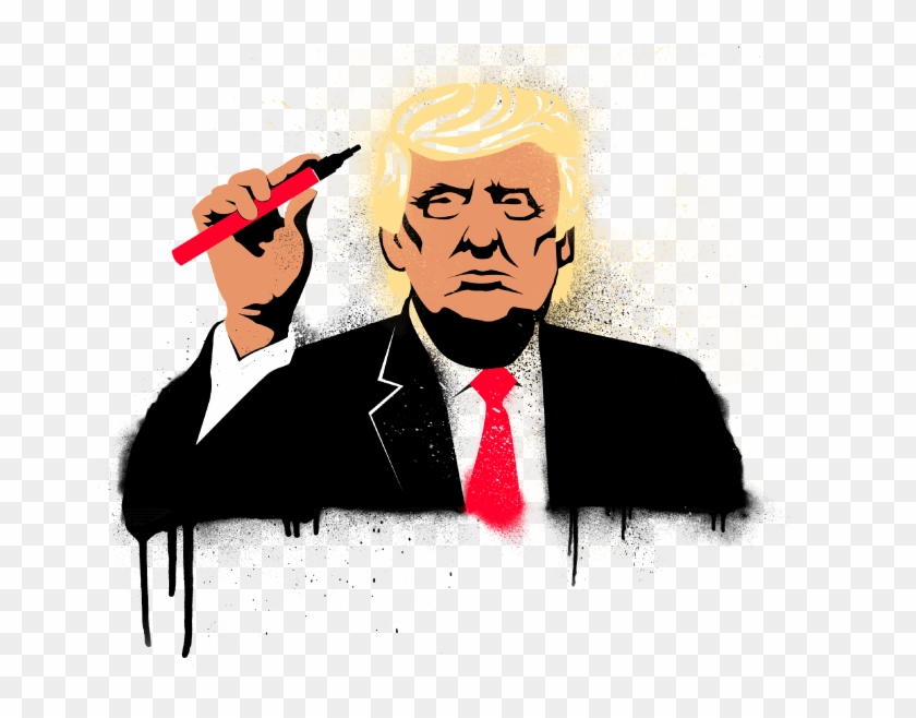 Donald Trump - Illustration Clipart
