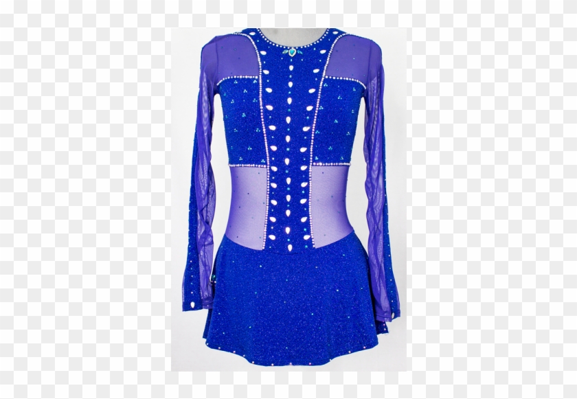 Mondor Sapphire Sparkle Dress - Costume Clipart