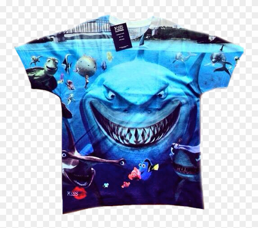 Nemo Kiss All Over T-shirt Xs - Google Images Finding Nemo Clipart #4111358