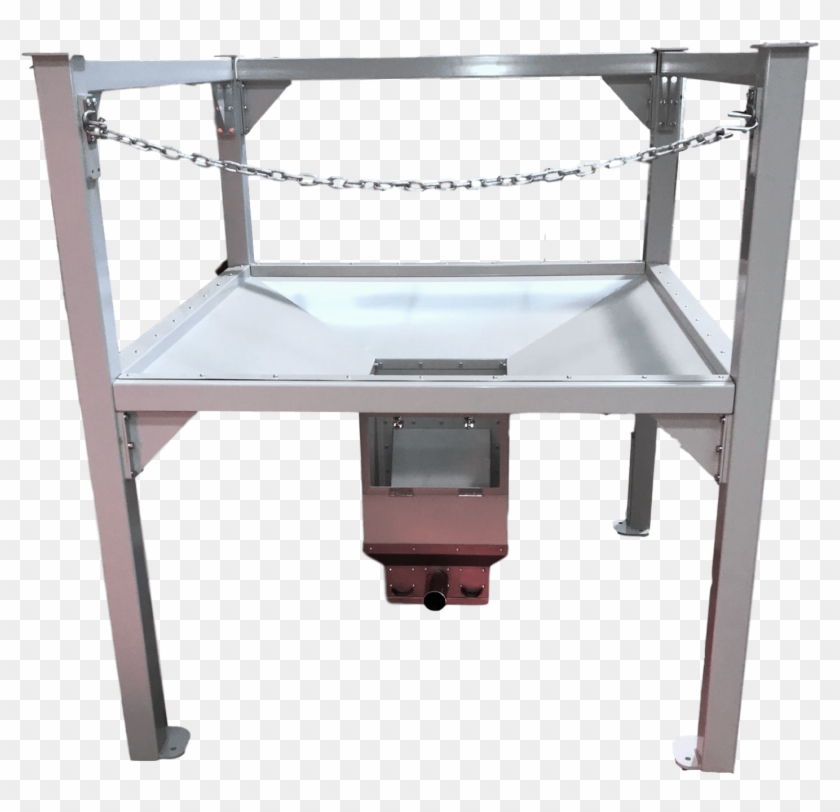 Primary Frame Showing Bag Tie Access And Optional Vto - Bulk Bag Unloading Frame Clipart