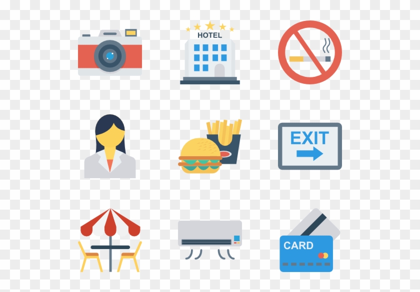 Hotel And Restaurant Clipart