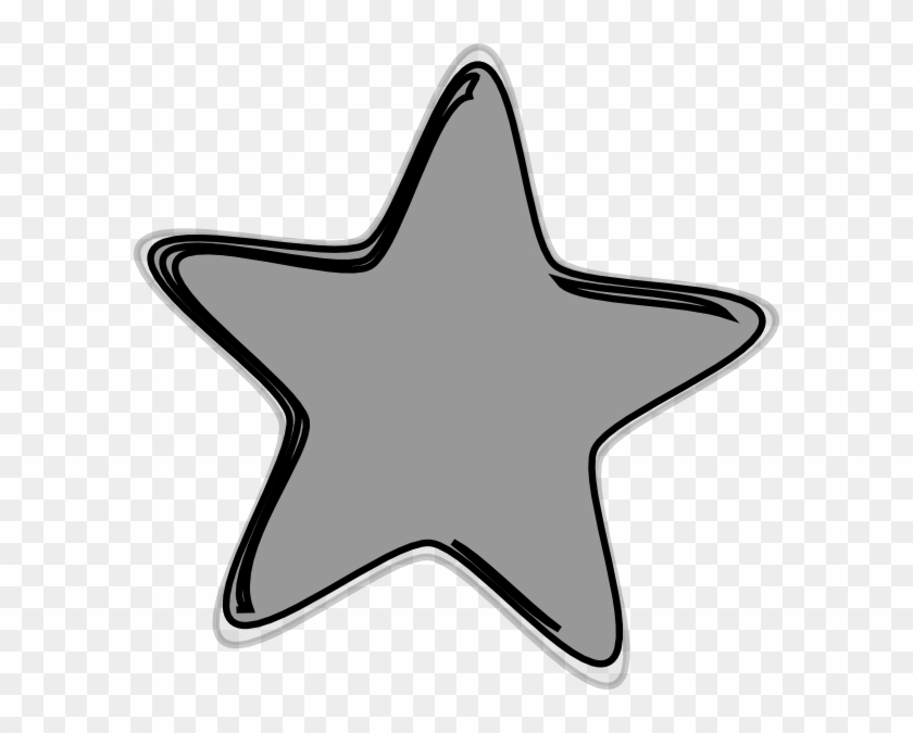 Gray Star Clipart - Png Download