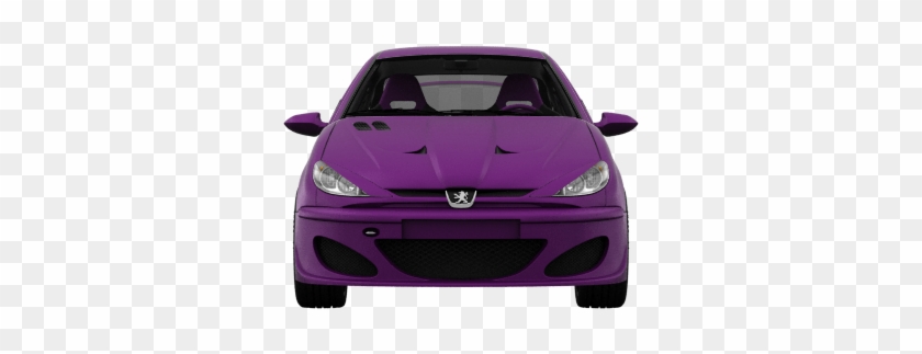 Peugeot 206'98 By Whitebeard - Performance Car Clipart #4113151