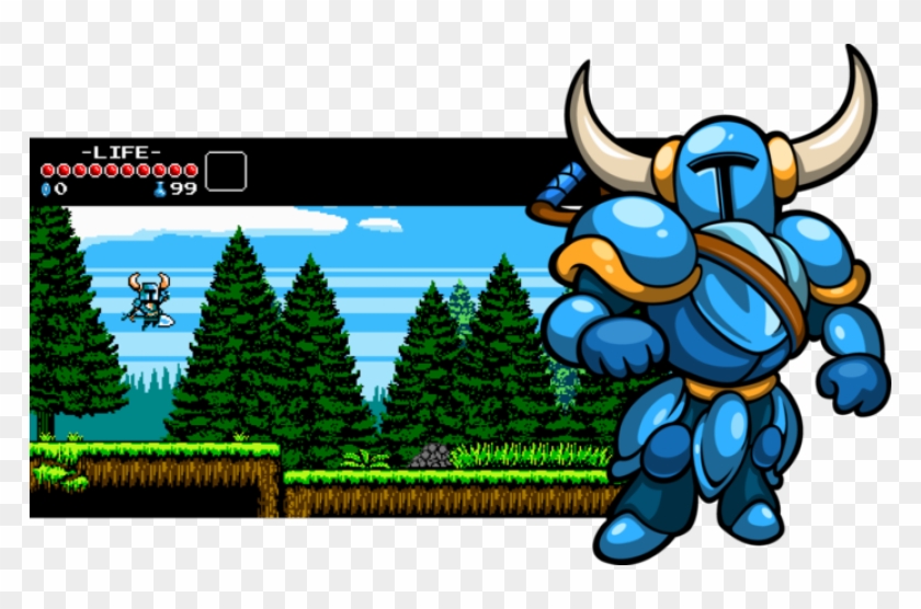 Best Platform Games - Nintendo Shovel Knight Clipart