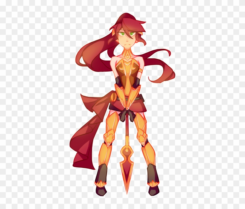 “ I Needed To Get Some Pyrrha Out Of My System ” Rwby - Illustration Clipart