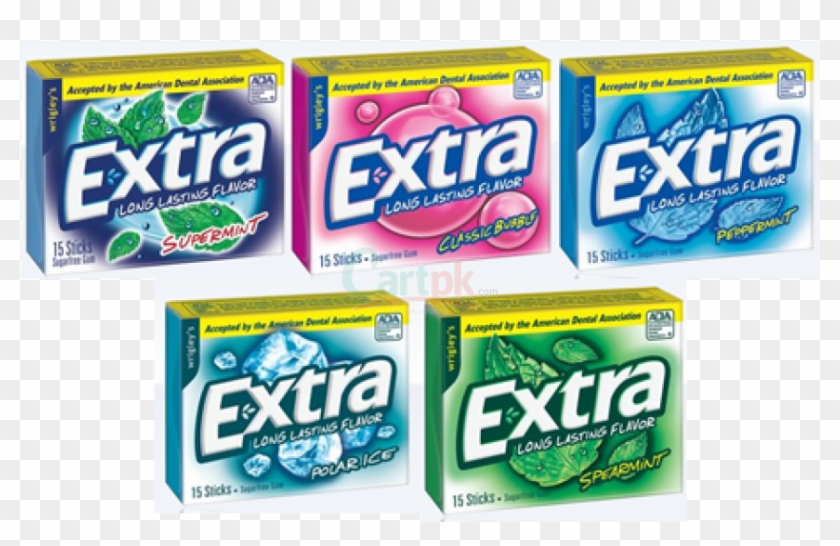 Extra Bubble Gum 1 Piece Pack - Extra Bubble Gum Clipart #4113655