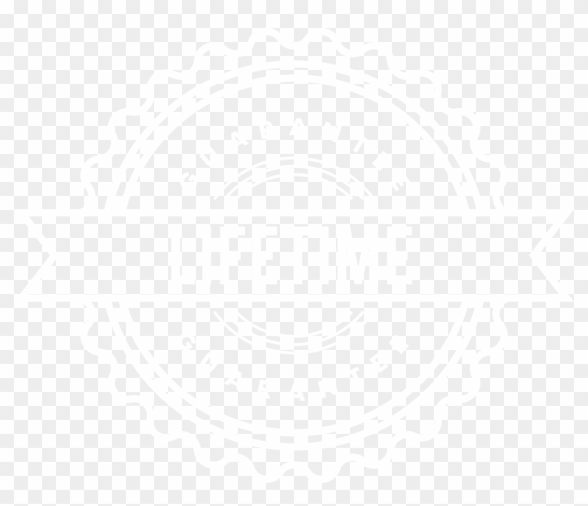 Lifetime Guarantee Icon White - Assiette Poule Clipart