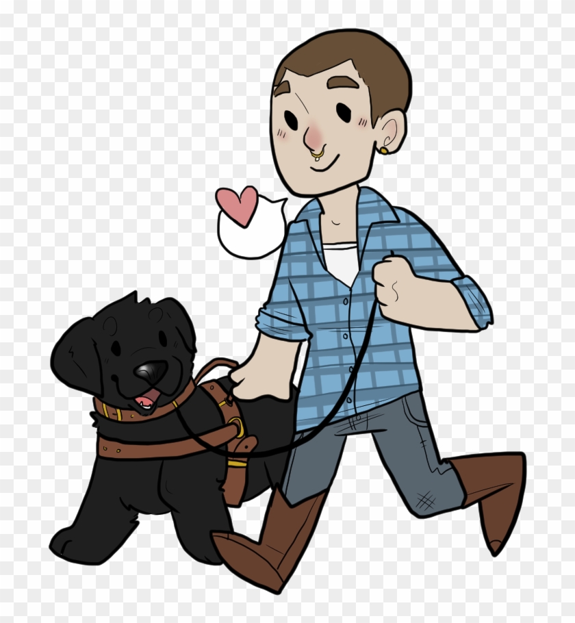 Dog Catches Something Clipart