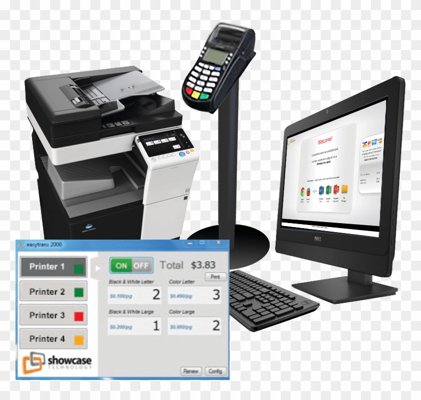 Ups Solutions - Konica Minolta Bizhub С227 Clipart