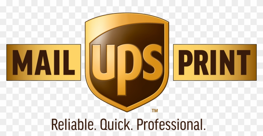 The Ups Store - Graphic Design Clipart #4114089