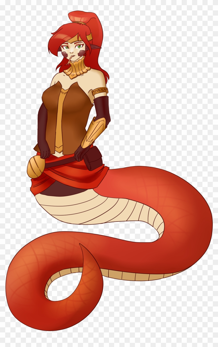 Red Monster Warrior - Inflatable Clipart