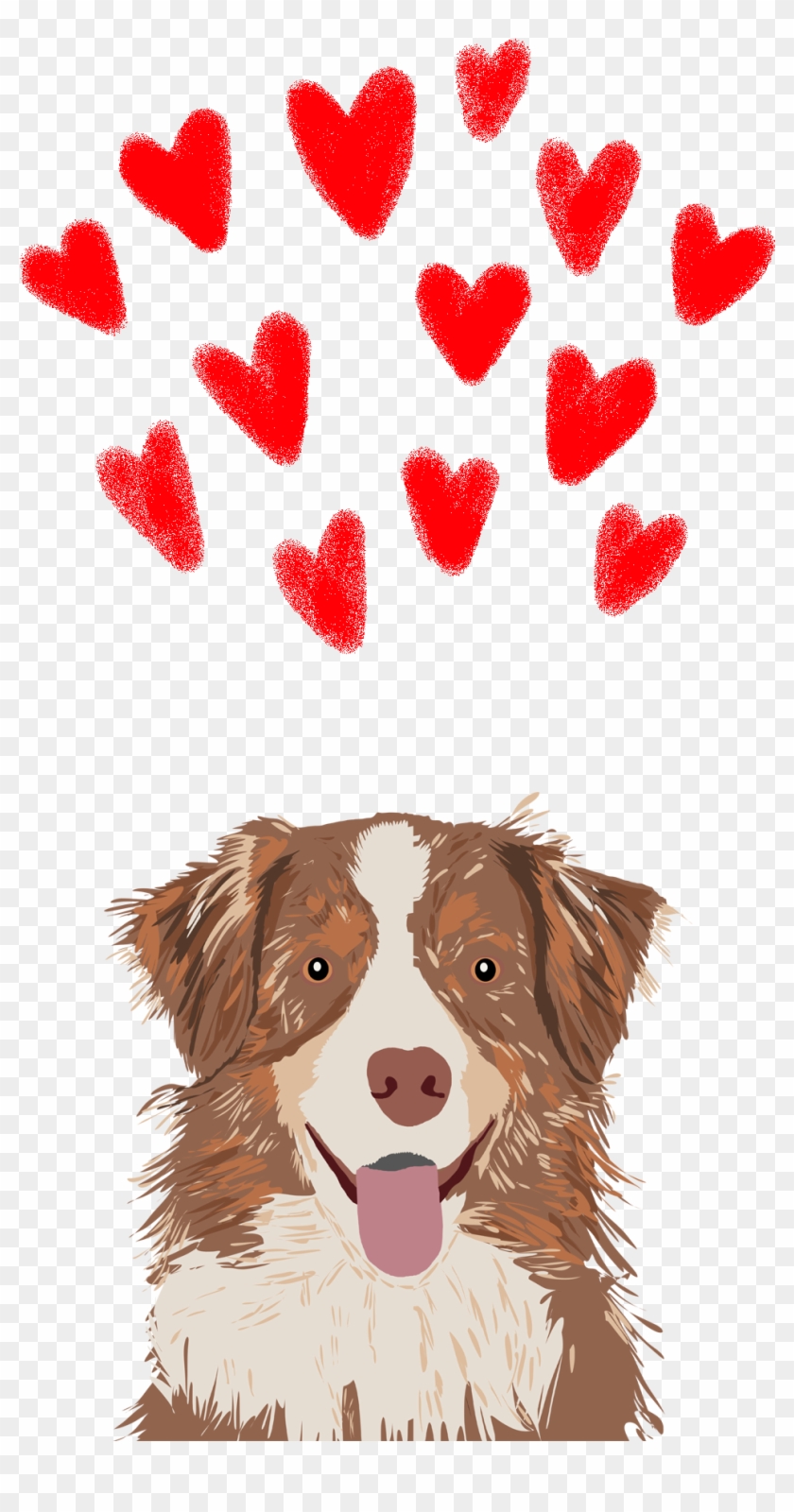 #valentines #collection #casetify #iphone #case #art - Happy Valentines Day Boxer Dog Clipart #4114407