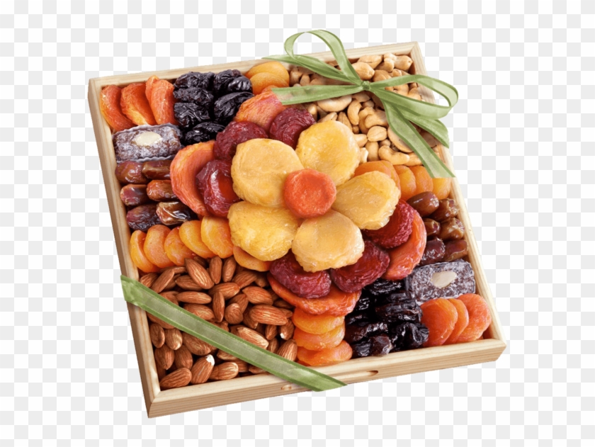 Golden State Fruit Flora Dried Fruit And Nut Gift Tray - صور ياميش رمضان Clipart #4114538