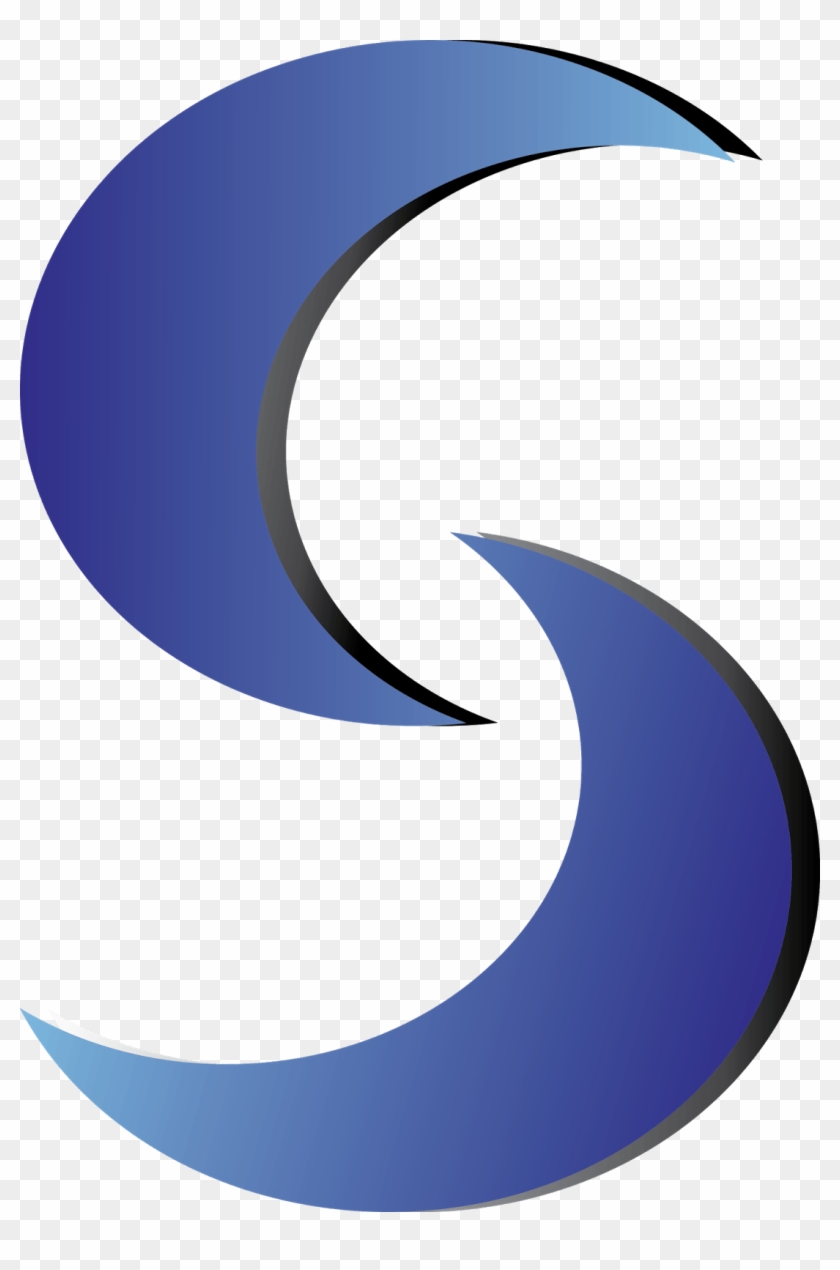 S Logo Design Png - Crescent Clipart #4114572