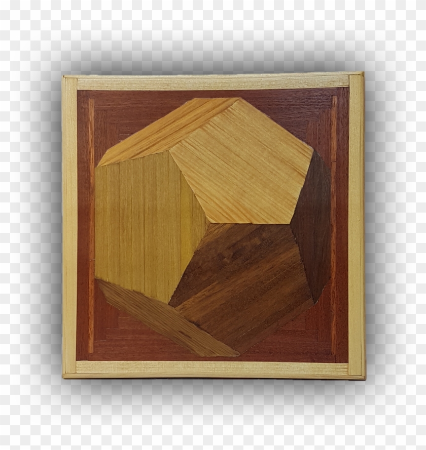 040 Dodecahedron - Plywood Clipart #4115062