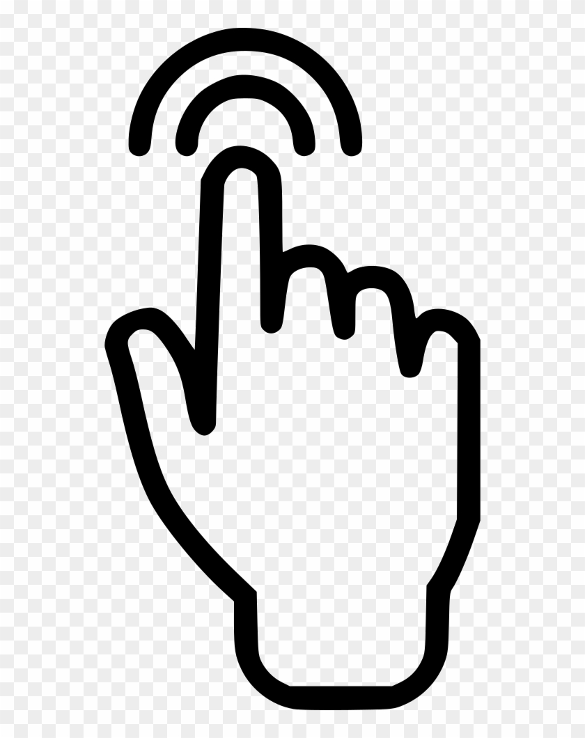 Png File - Touch Hand Png Clipart #4115375