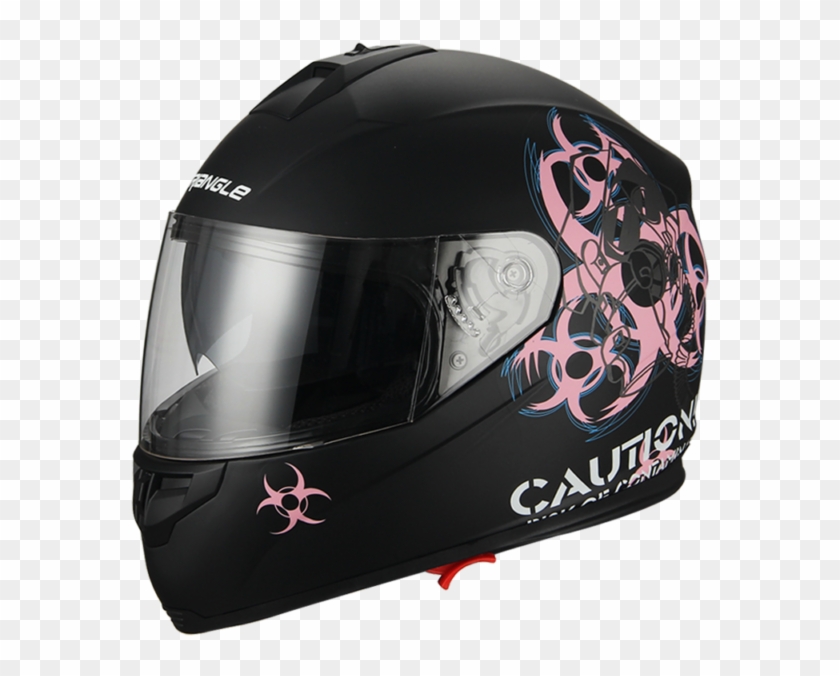 Picture 3 Of - Full Face Pink Motorcycle Helmet Clipart #4115790