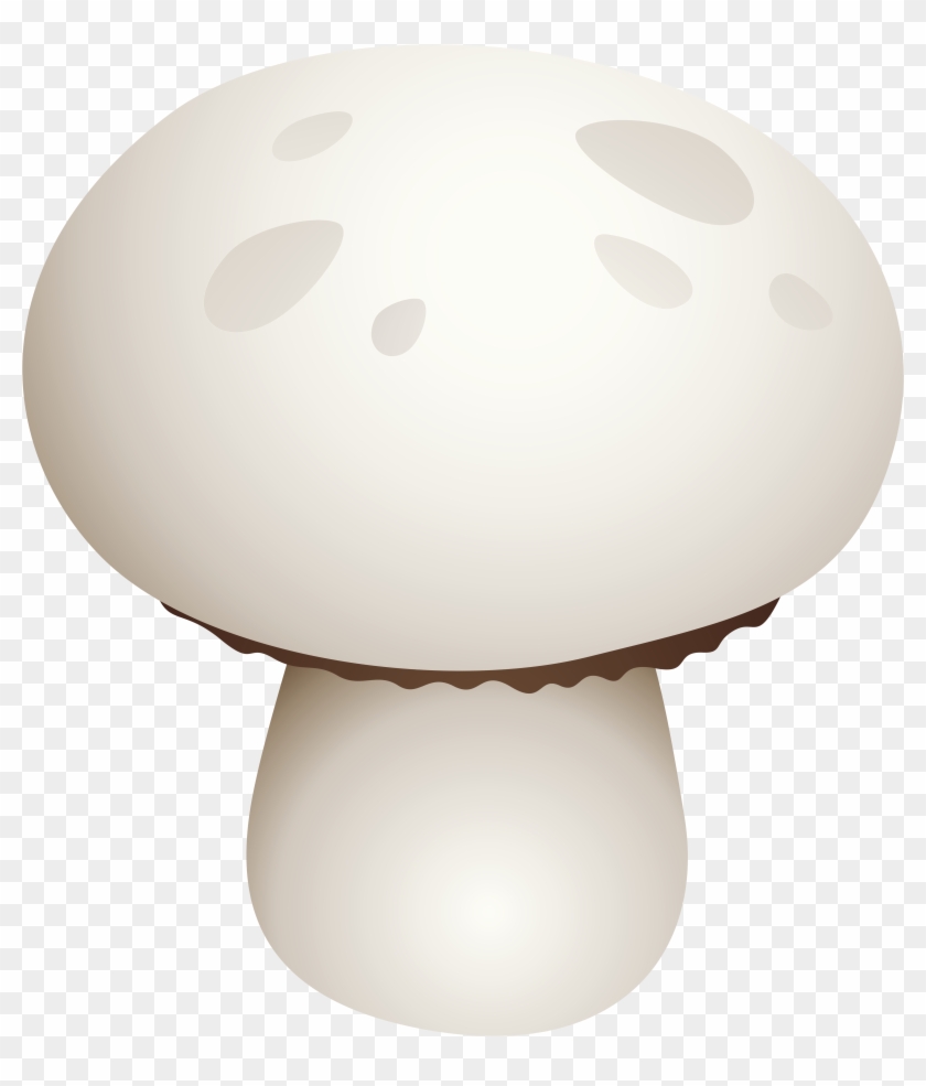 White Mushroom Png Clipart - White Mushroom Clipart Transparent Png #4115860