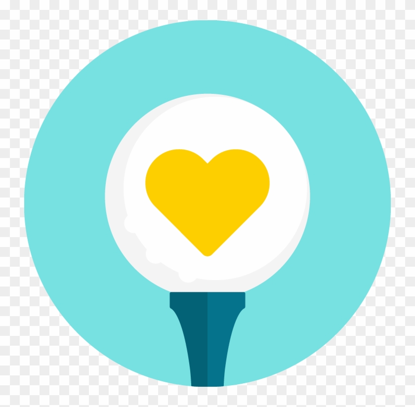 Hit The Links - Circle Clipart #4116255