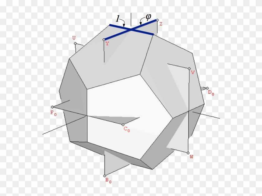 Dodecahedron And Icosahedron At The Same Scale - Golden Rectangle Dodecahedron Clipart #4116348
