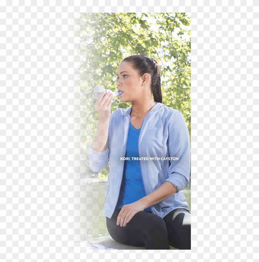 What To Expect With Cayston® - Sitting Clipart #4116481