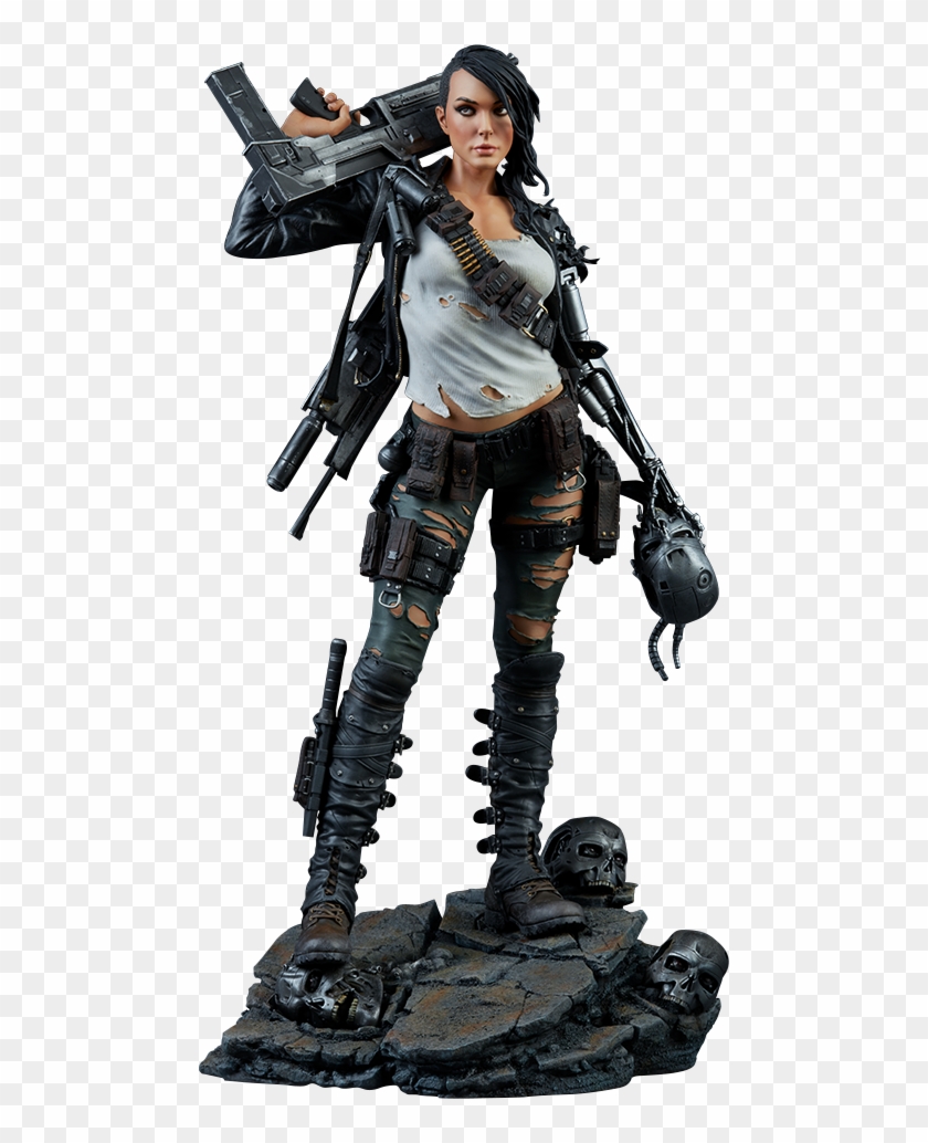 Rebel Terminator Statue By Sideshow Collectibles - Rebel Terminator Mythos Clipart #4116549
