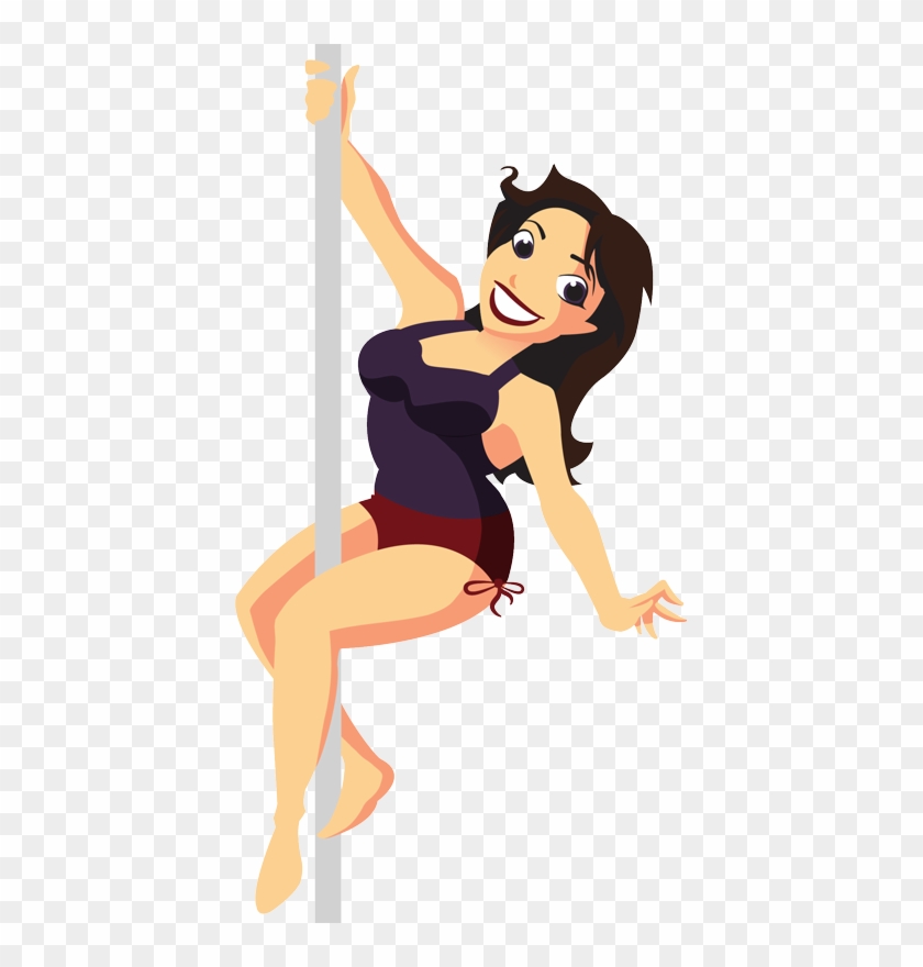 Pole Dancing Clipart #4116581