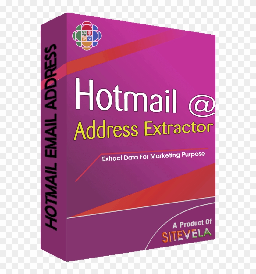 Hotmail Email Address Extractor - Book Cover Clipart #4116720
