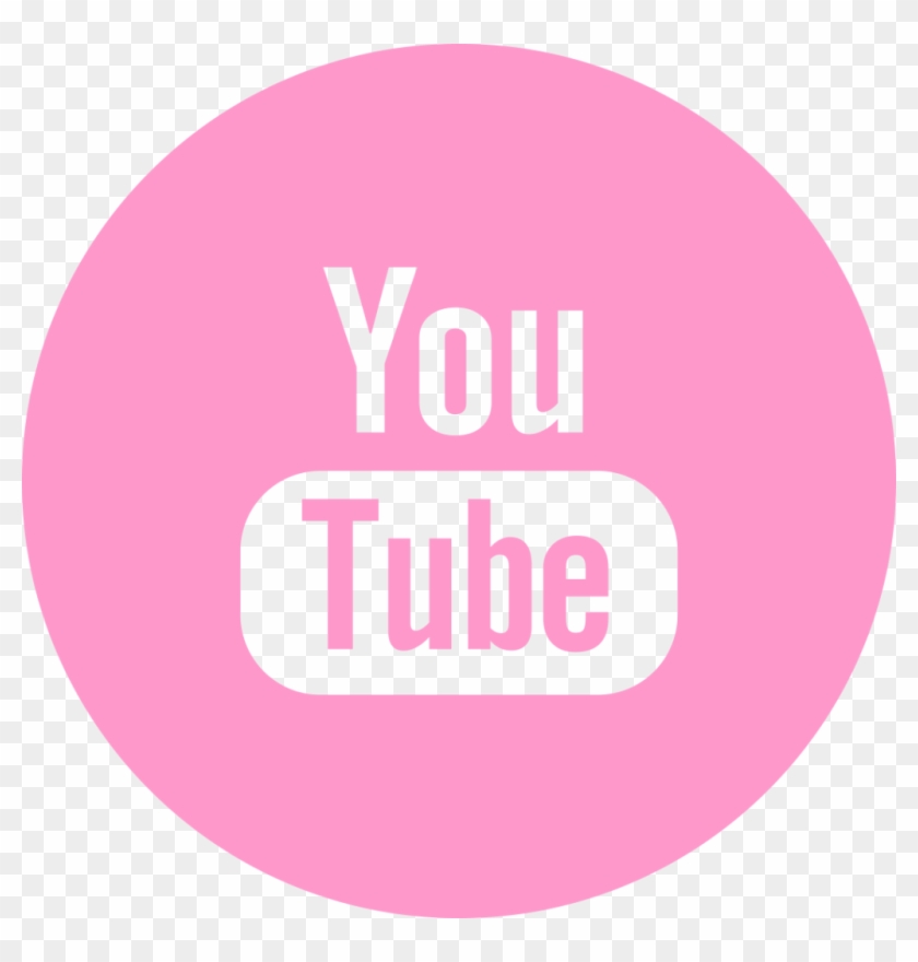 Youtube Png Rosa - Logo Do Youtube Rosa Png Clipart