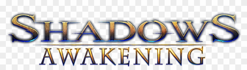 Combat, Characters And Cross-realm Tactics - Shadows Awakening Logo Clipart #4116903