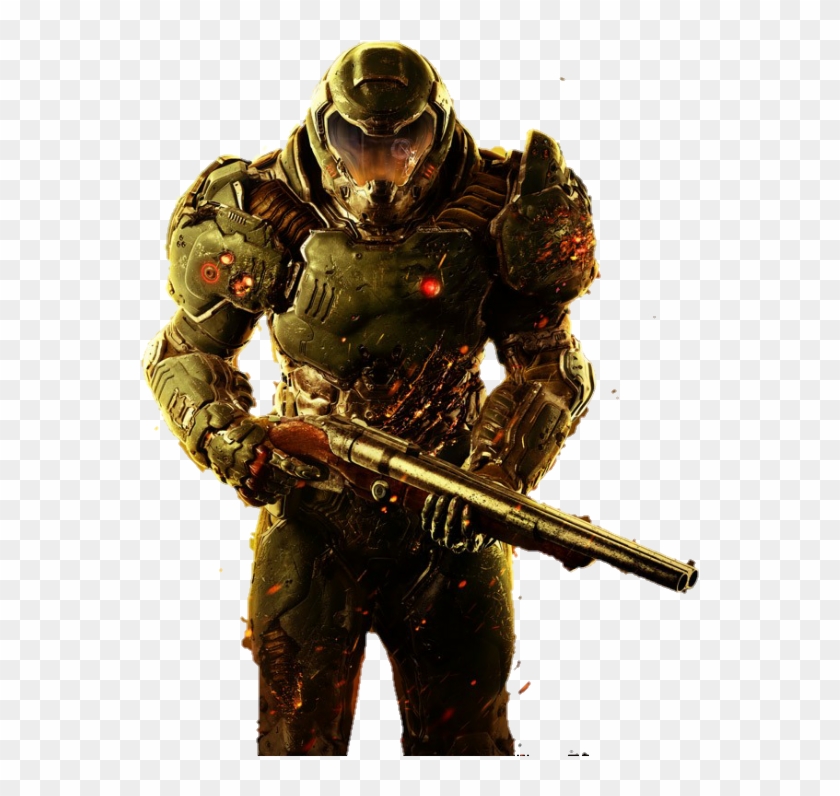 View Samegoogleiqdbsaucenao Doomguy 2016 , - Doom Main Character Clipart